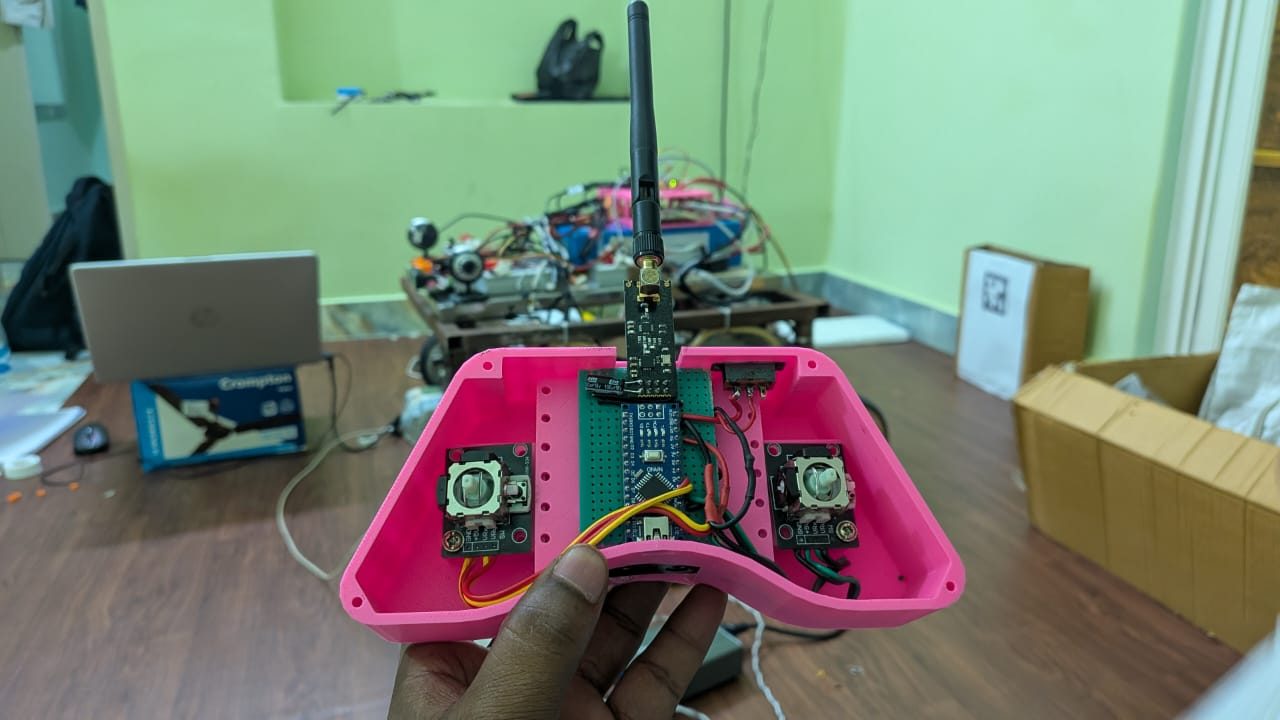 3D printed AGV remote controller