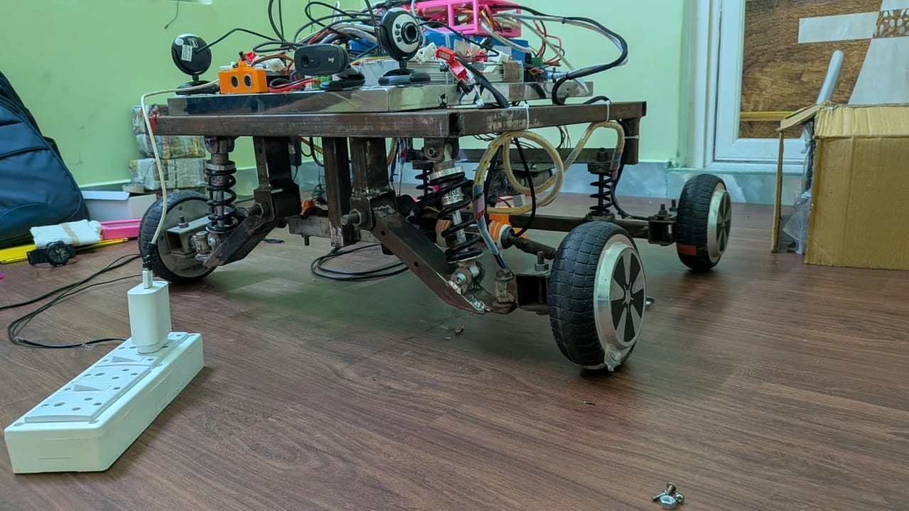 AGV sensor deck